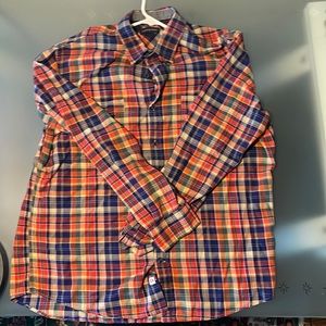 Land’s End Men’s Multicolor Flannel Large